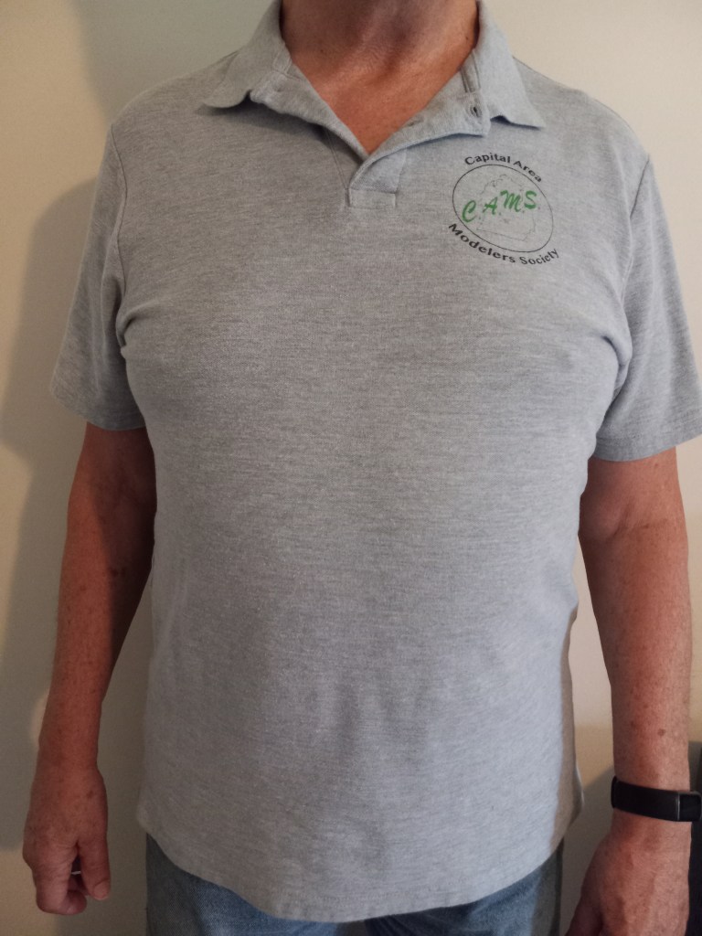 CAMS club polo front