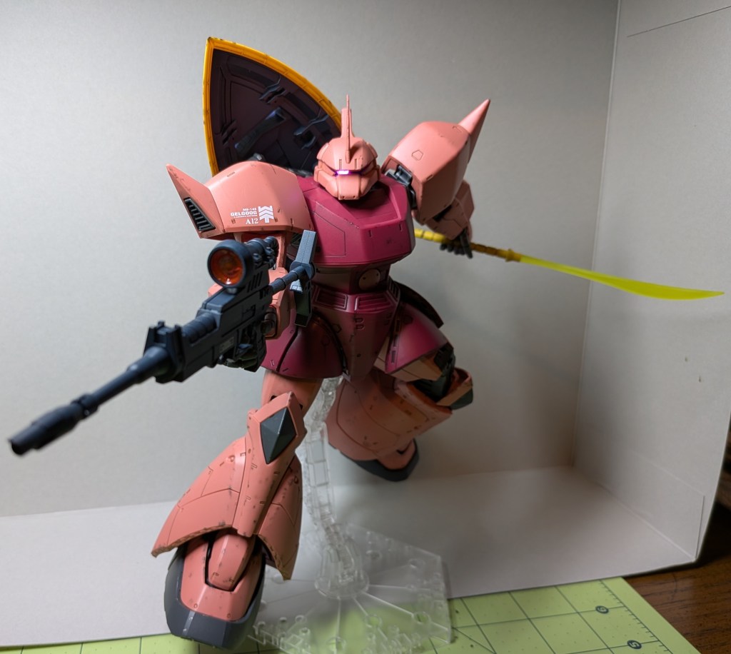 Jason tries weathering without full painting on Char’s&nbsp;Geloog