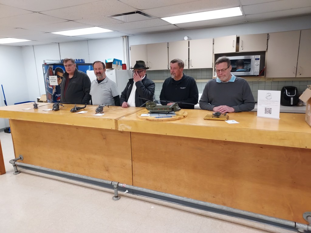 CAMS presents Grand Ledge National Guard Armory with helicopter&nbsp;display